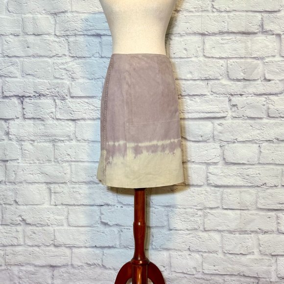 Lavender Tie and Dye Teiered Skirt with Top